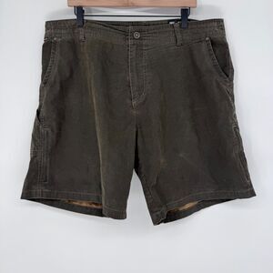 Kuhl Ramblr Vintage Patina Dye Shorts Mens Size 40 Brown Lightweight 5125